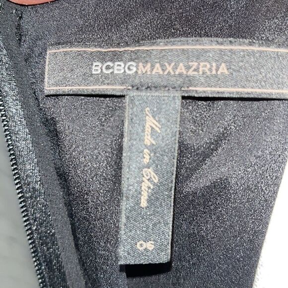 BCBG - Maryna Little Black Dress - Tiered Chiffon - 6 - Picture 6 of 8